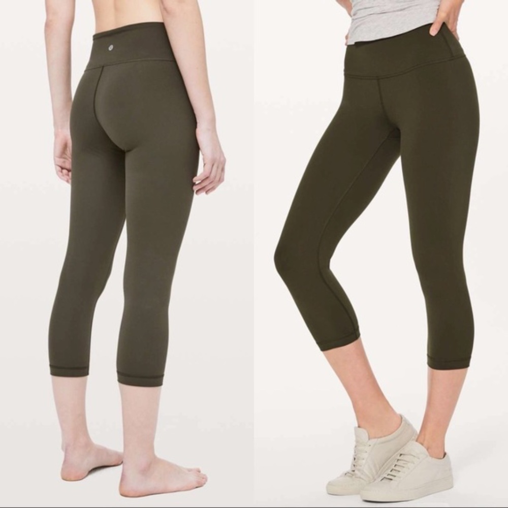 Sold Lululemon Wunder Under Train HR Crop 21"